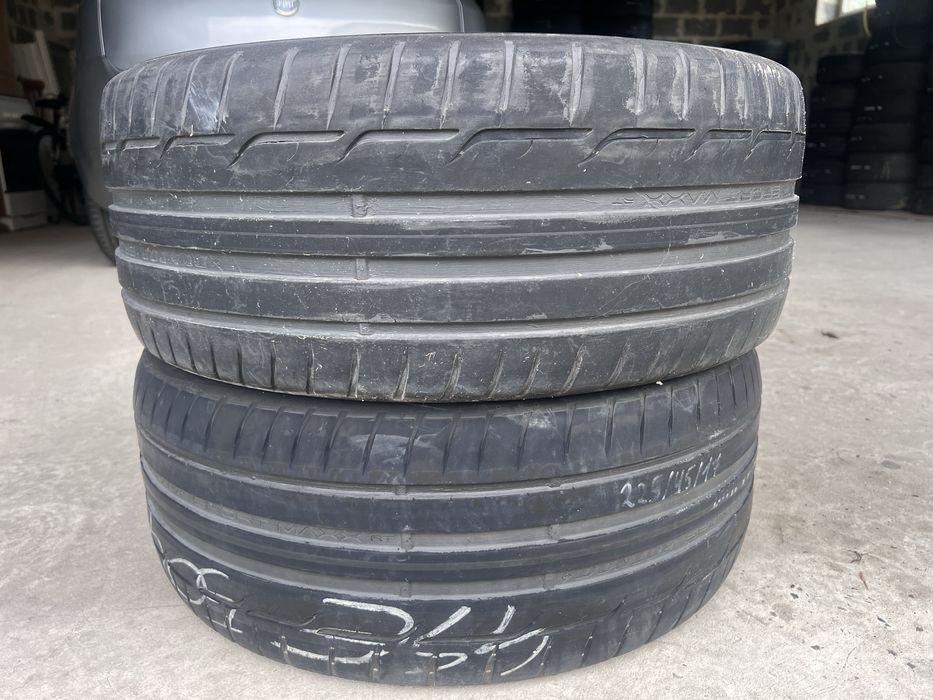 225 45 17 шини dunlop протектор 60-65% 2016 р