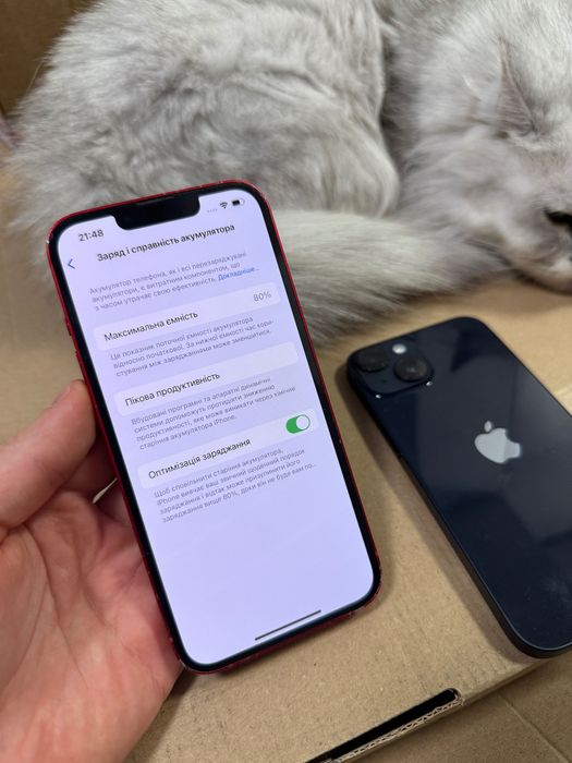 iPhone 13 Red 128Gb Neverlock Айфон 13 червоний TRADEIN