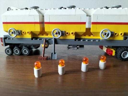Cysterna LEGO TIR w kolorach SHELL  MOC