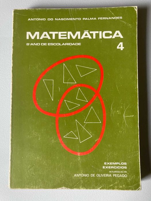 Manual Escolar de Matemática Antigo
