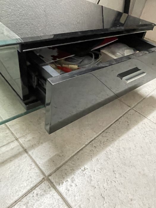 Movel de vidro de TV