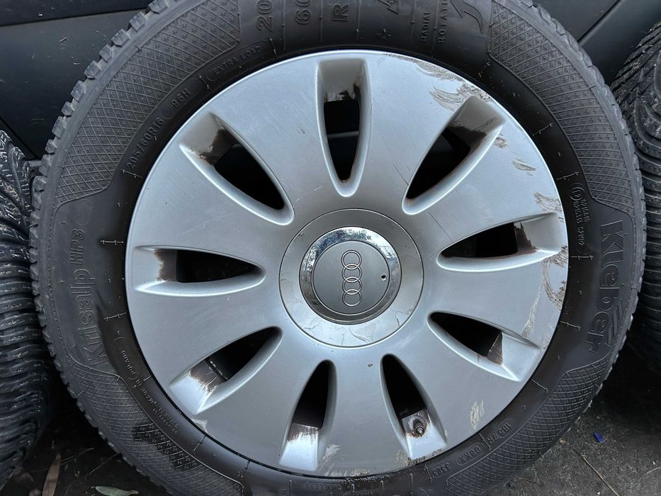 Felgi z oponami zimowymi 16 '' audi a4 b6 b7 a6 c6