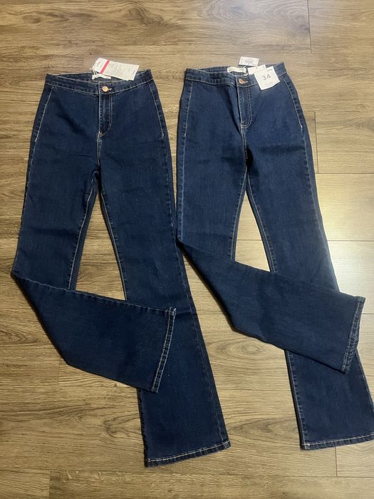 Джинси кльош стрейч