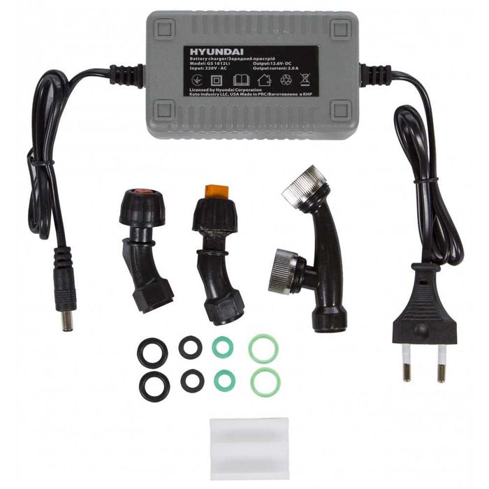 Аккумуляторный садовый опрыскиватель Hyundai GS 1612Li