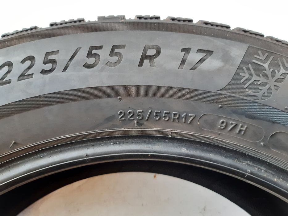 Zimowe 225/55R17 Michelin 2020r Montaż