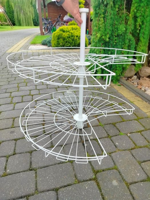 Półka obrotowa,kosz obrotowy narożny.