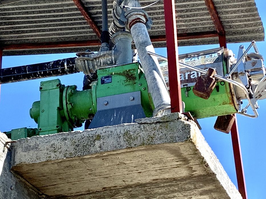 Separador estrume e residuos agricolas ou industriais