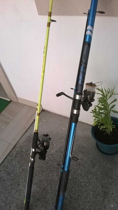 Canas de pesca para mar