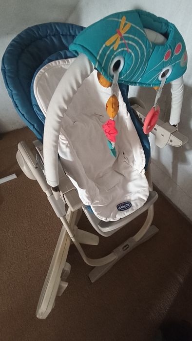 Cadeira Chicco Polly Progress 5 (Evolutiva) – Com Arco de Brinquedos