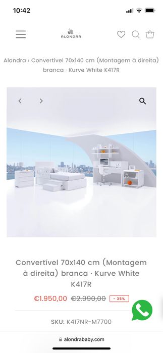 Cama evolutiva ALONDRA