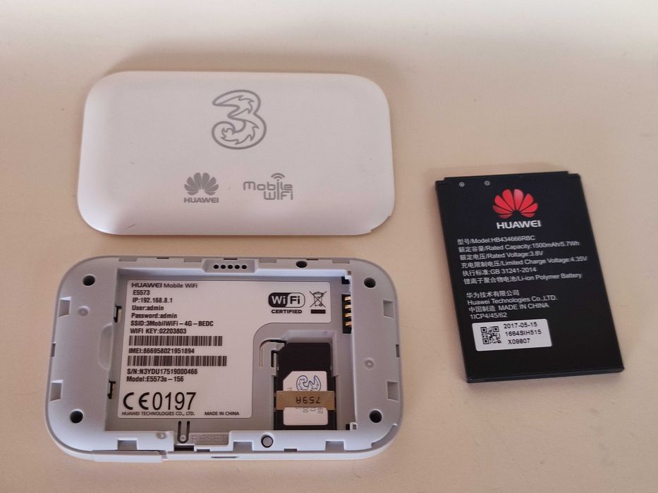Huawei E5573s-156 Router 4G Hotspot