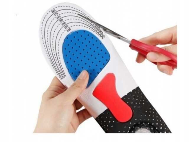 Wkładki do Butów Lekkie Piankowe Oddychające PRZECIWPOTNE 40-45