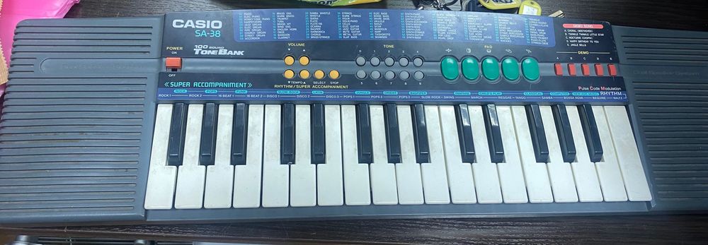 Casio SA-38 игрушка синтезатор