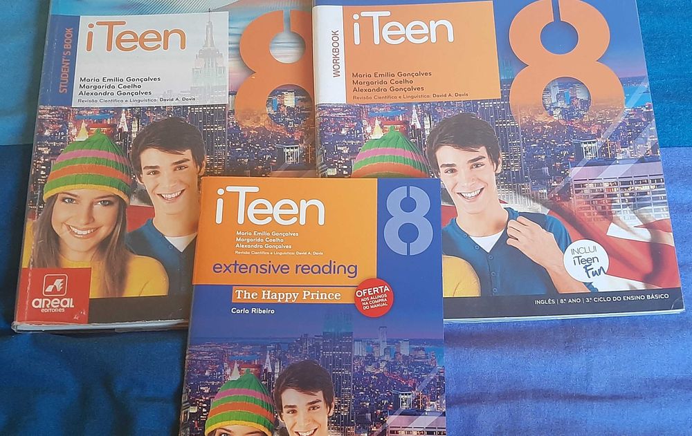 Manual e caderno de actividades iTeen 8