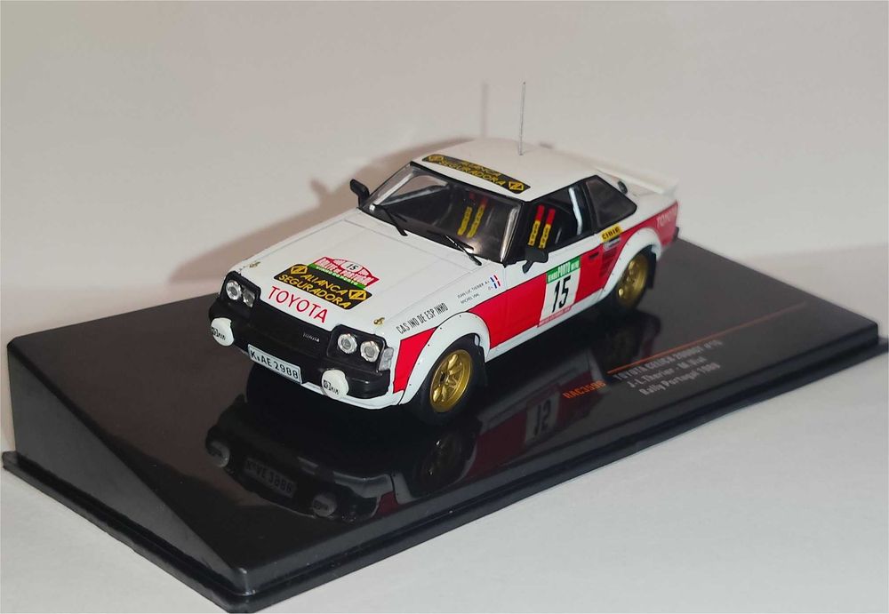 Ixo - Toyota Celica 2000 GT - Rally de Portugal 1980 - Jean-Luc Thérier