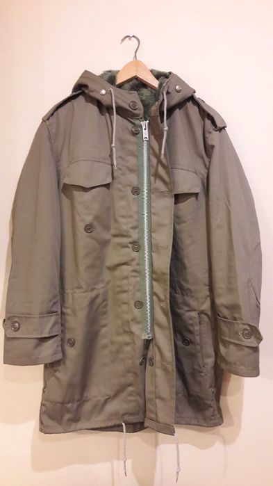 Kurtka zielona typu parka