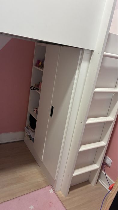 Ikea cama alta Smastad