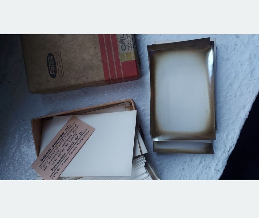 Papier fotograficzny PRL