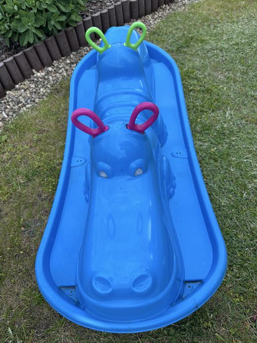 Hippo bujak dla dzieci wieloosobowy zabawka niebieski