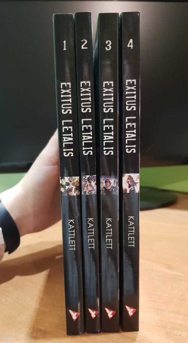 Mangi Exitus Letalis 1-4 stan idealny
