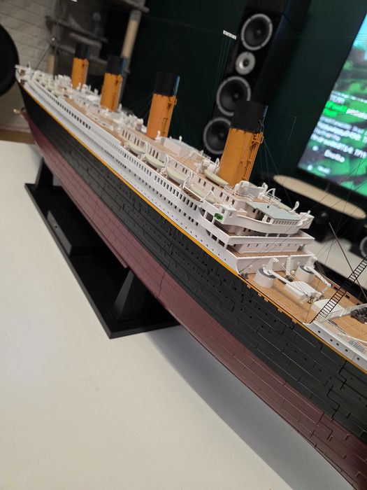 Titanic model z kolekcji Hachette złożony