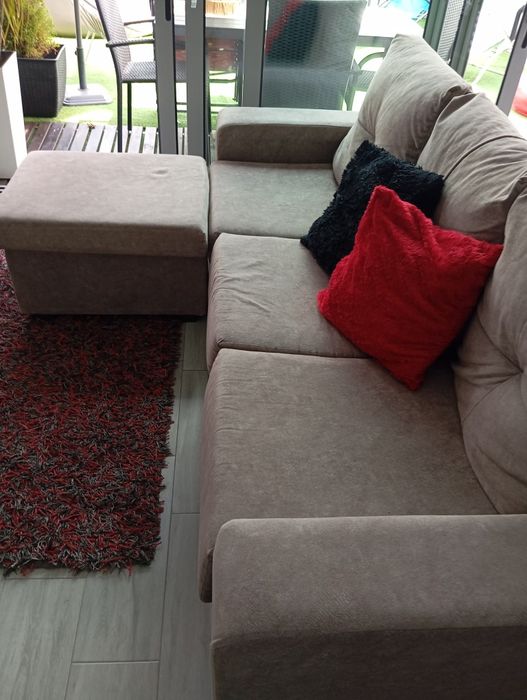 Sofá  com chaise long