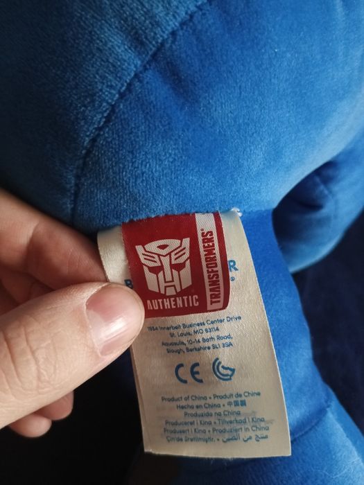 Miś Transformers build a Bear workshop maskotka