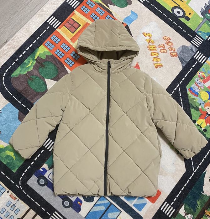 Śliczna puchowa kurtka ZARA 120 cm JAK NOWA unisex