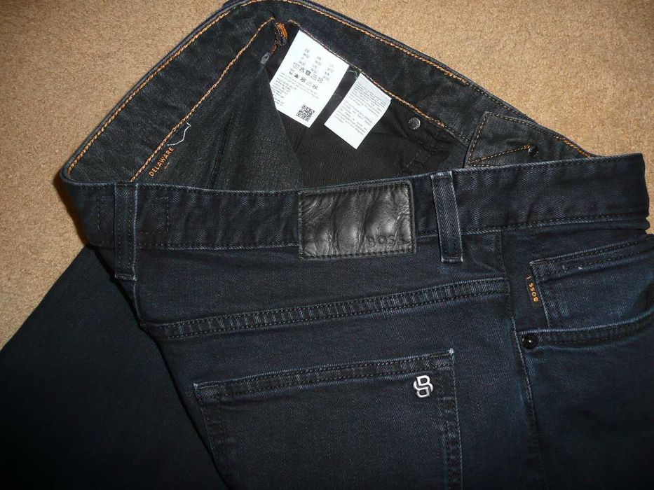 Spodnie dżinsy HUGO BOSS W34/L30=46/100cm jeansy Delaware