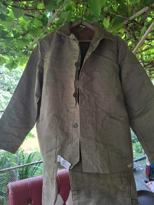 Костюм брезентовий штани жакет куртка для зварювальника