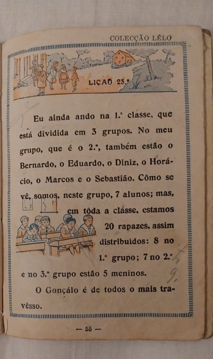 A cartilha escolar 1937
