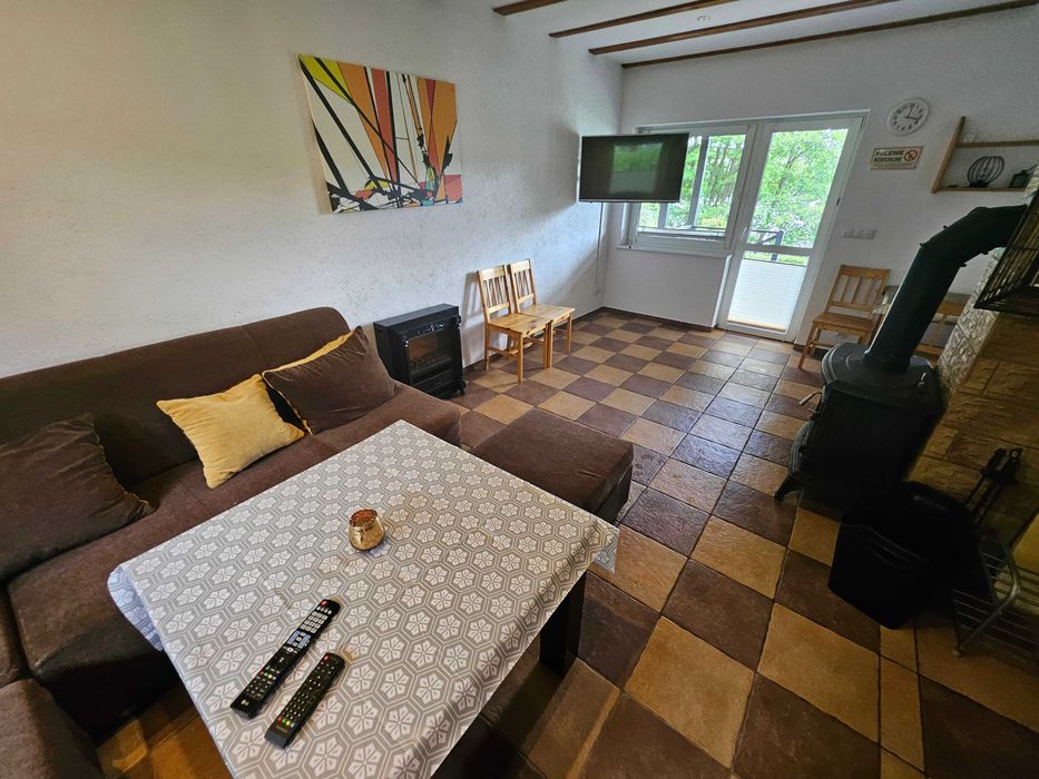 Domek całoroczny nad jeziorem Porost