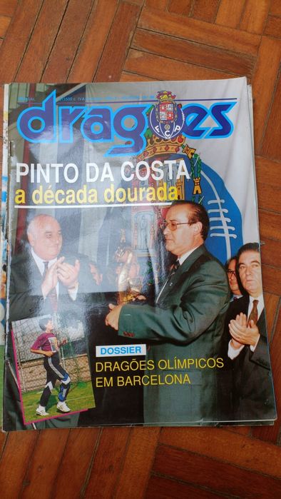 Revistas antigas Dragões 1992