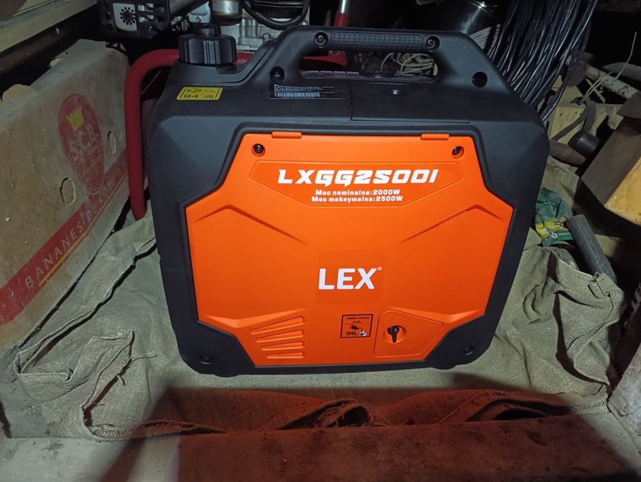 Генератор LXGG2SODI

Moc nominalna: 2000W

Moc maksymalna: 2500W