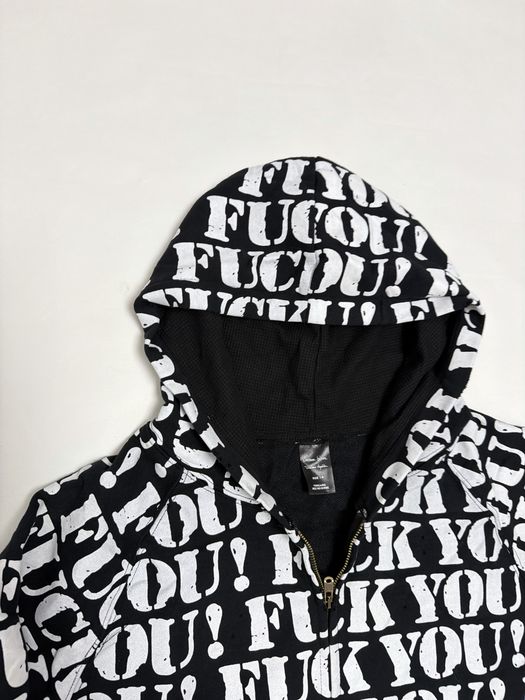 зип худи Number Nine Fuck Y S M L balenciaga vetements rick owens acne studios