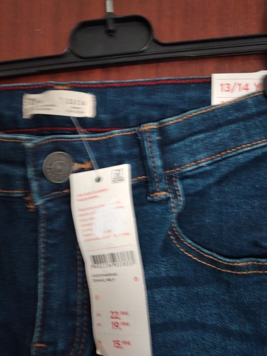 Calças de ganga Zippy novas