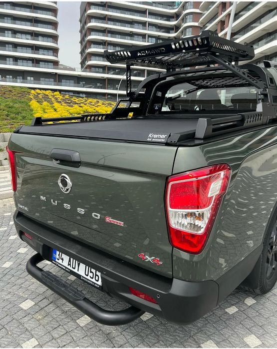 Ssangyong Musso orurowanie paki COMBAT z koszem