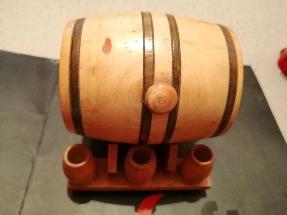 Rękodzieło artystyczne Beczka beczulki Pieniny PRL + lampion gratisy