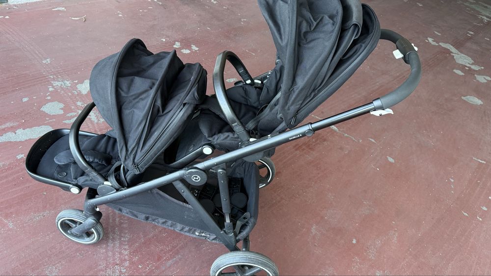 Cybex gazelle S com duas cadeiras passeio Cybex (gêmeos)