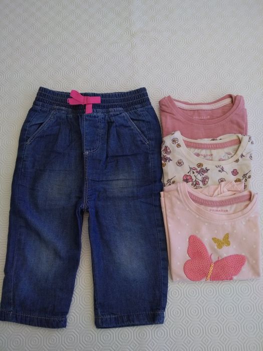 Calças de ganga menina