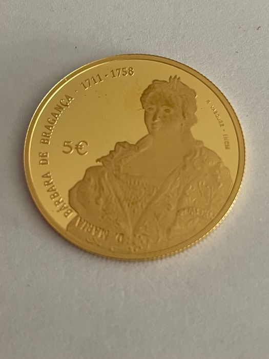 Moedas 5€ ouro proof - várias