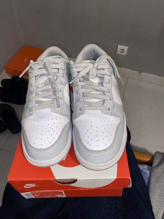 Nike Dunk branco + anti-crease