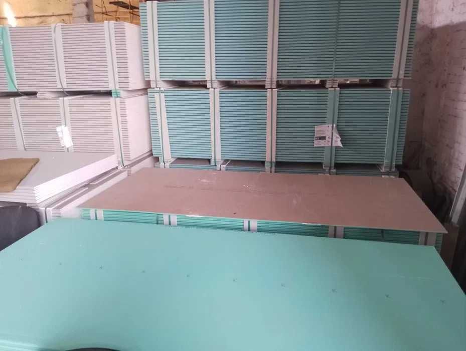 Гіпсокартон 2,5 м та 3 м KNAUF від 97,24/м2 ПРЯМИЙ ПОСТАЧАЛЬНИК !!!