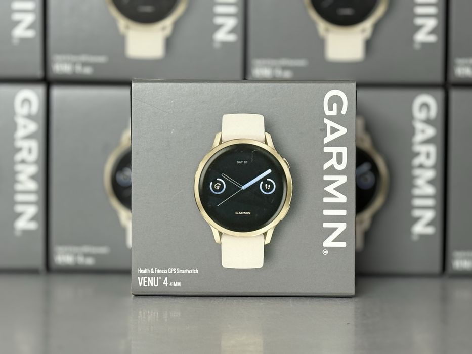 Годинник Garmin Venu 4 41 mm Lunar Gold with Bone SB (010-03013-00)