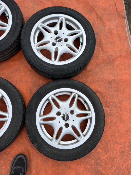 Alufelgi 15” Smart 3x112.5 komplet koła