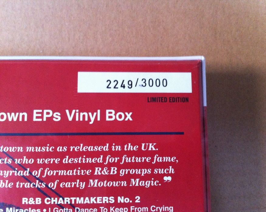 The Early Motown EP's Vol.1 (Vinil 7LPx7") [Selado]