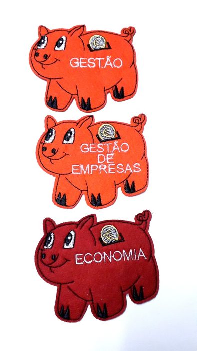 Emblemas bordados novos!