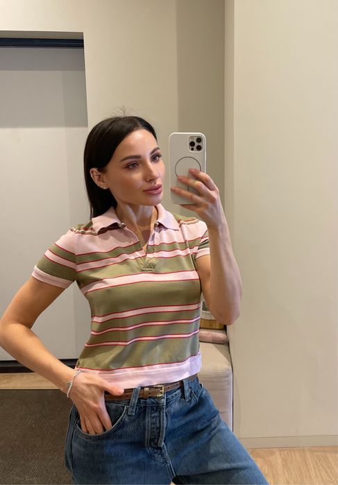 Футболка поло Max Mara xs/s стиль miu miu