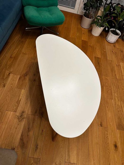 Stolik kawowy Jysk LEJRE 60x120cm biały/dąb