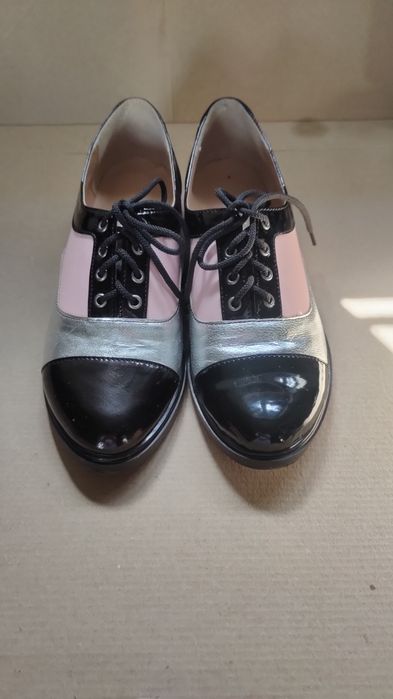 Туфлі на шнурку/туфлі жіночі/жіноче взуття